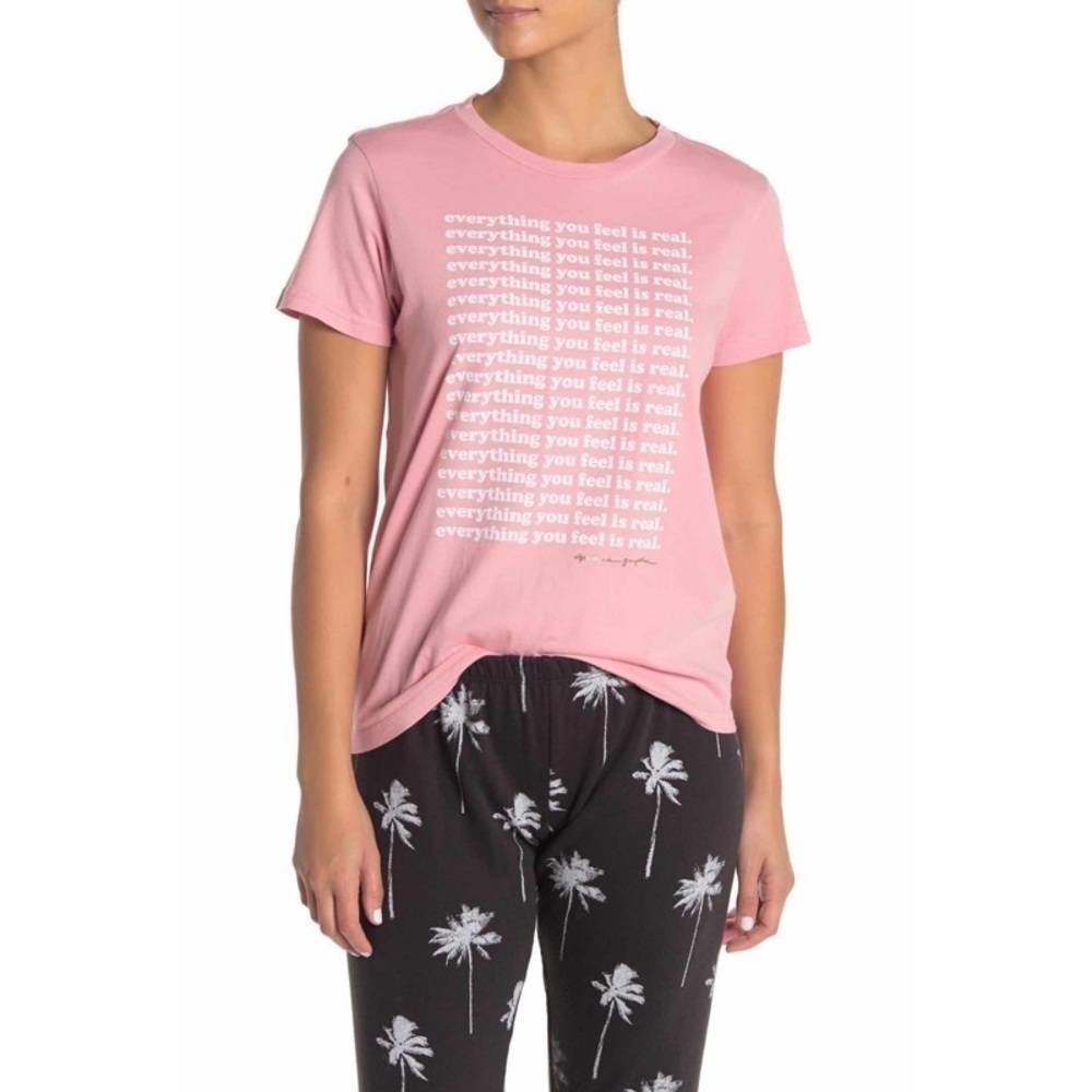 NWT SPIRITUAL GANGSTER Pink Boxy T-Shirt